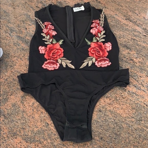 Seek The Label Sheer Bodysuit - Picture 1 of 4